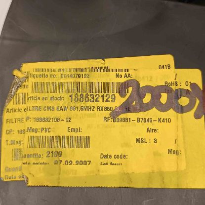 BB39881-B7845-K410-S09 SAW EPCOS Filitre resmi