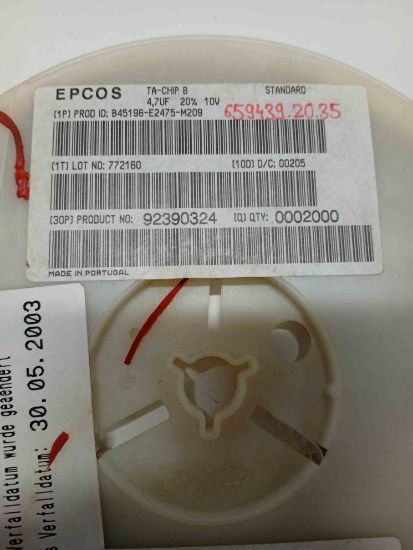 B45196-E2475-M209 4,7UF 10V resmi