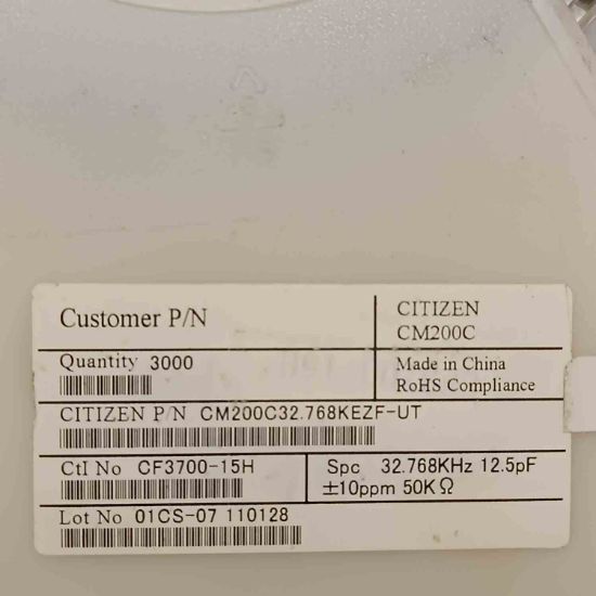 CM200C32.768KEZF-UT 32.768Khz SMD KRİSTALLER resmi
