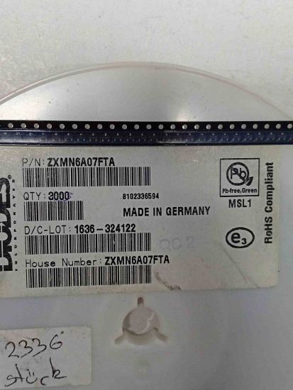 ZXMN6A07FTA Diodes 16 resmi