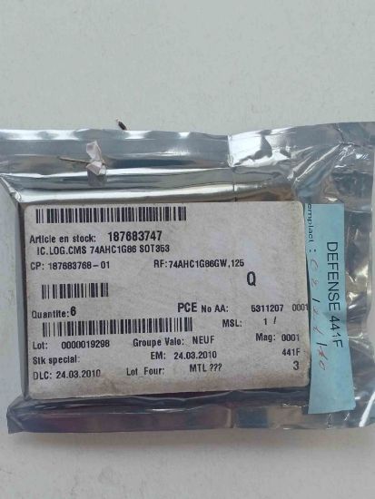 74AHC1G86GW TRİMER ENTEGRELER resmi