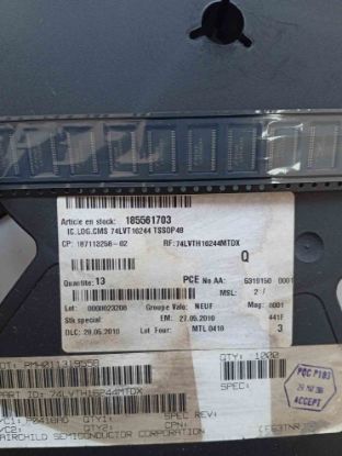 74LVTH16244MTDX TRİMER ENTEGRELER resmi