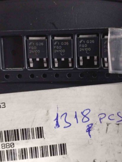 FQD2N100TM 1.6A 1000V TO252 FAIRCHILD MOSFET TRANSİSTÖR resmi