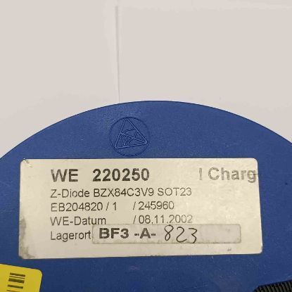 BZX84C3V9 3.9V 0.35W SOT23 WE ZENER DİYOT resmi