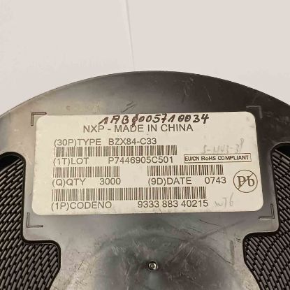 BZX84C33 33V 250mW SOT23 ZENER DİYOT resmi