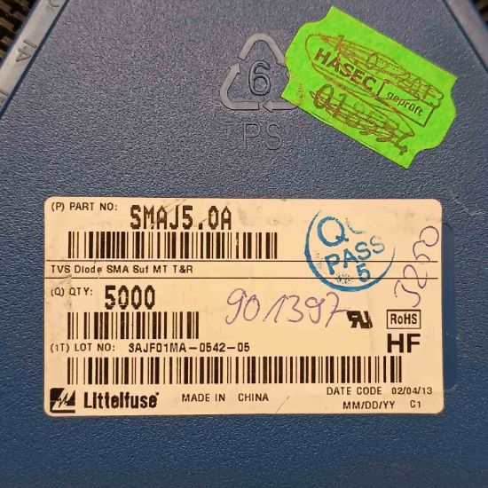 SMAJ5.0A 5V STMicroelectronics DİYOT resmi