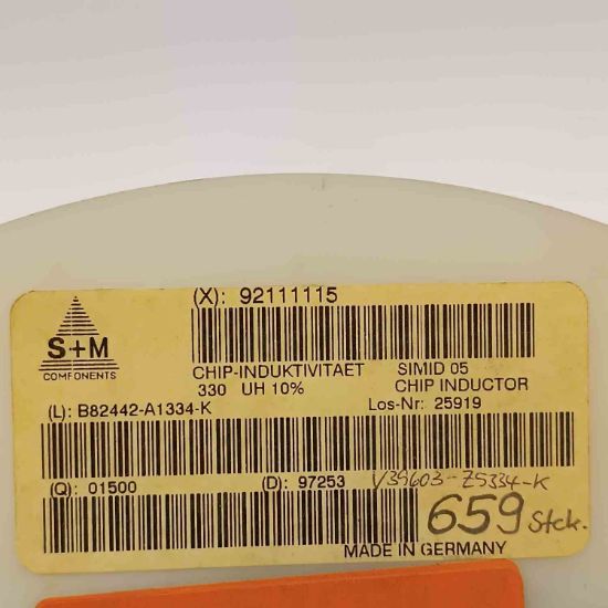 B82442-A1334-K 330uH 2220 140mA N/A Filitre resmi