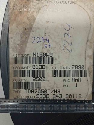 TDA7050T/N3 PHILIPS SMD ENTEGRELER resmi