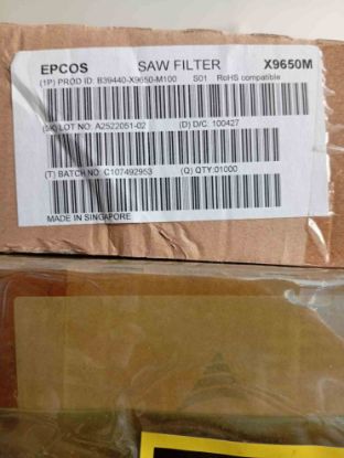 B39440-X9650-M100 SAW FILTER KONDANSATÖR resmi