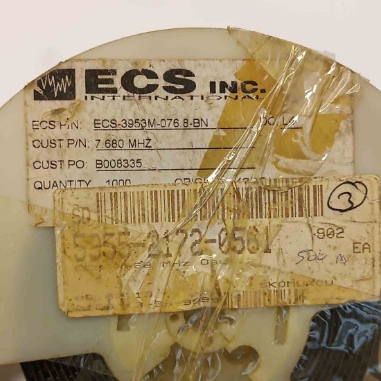 ECS-3953M-076.8-BN 7.680MHz SMD OSİLATÖR KRİSTALLER resmi