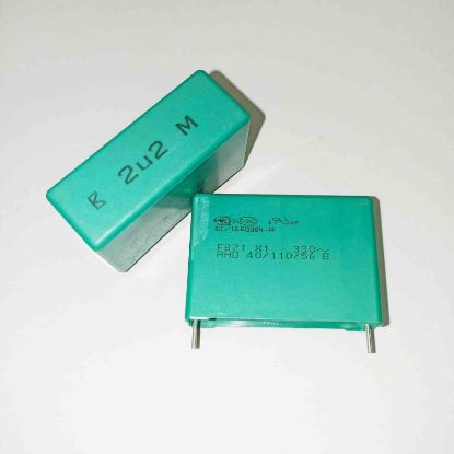 F871RC225M330Z 2.2MF 330VAC 37.5 0.2 KEMET POLYESTER KONDANSATÖR resmi