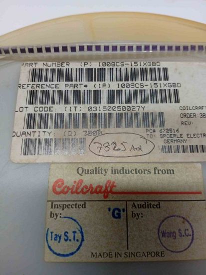 1008CS151XGBD COILCRAFT BOBİN resmi