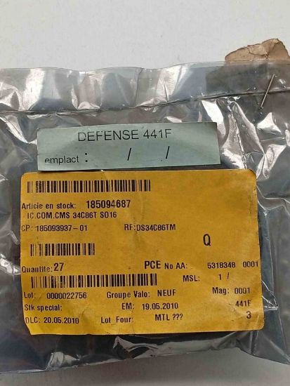 DS34C86TM TEXAS TRİMER ENTEGRELER resmi