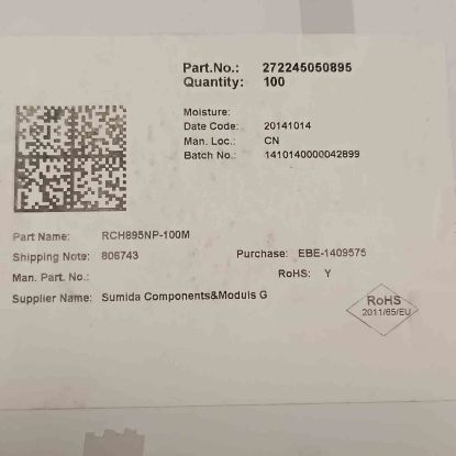 RCH895NP-100M 10UH 2A 8.3x8.3x9.5 KONDANSATÖR TİPİ BOBİN resmi