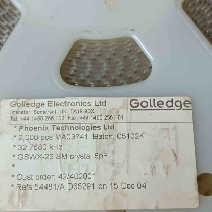 32.768KHZ 32.768KHz SMD KRİSTALLER resmi