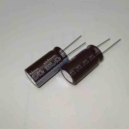 1000MF 63V 15x30 NICHICON ELKO KONDANSATÖR resmi