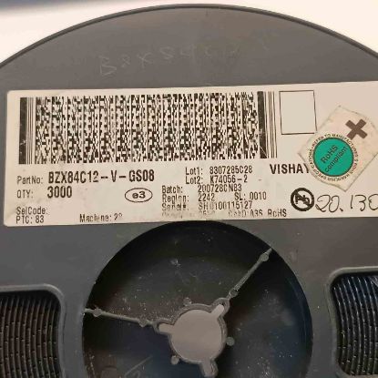 BZX84C12 12V SOT23 ZENER DİYOT resmi