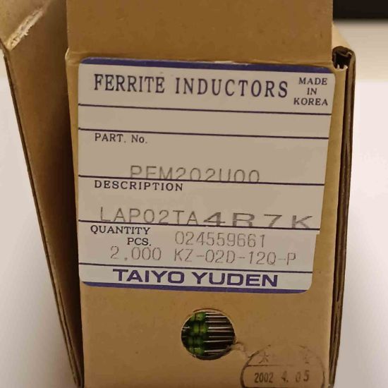 LAP02TA 4R7K 4,7UH DİRENÇ TİPİ BOBİN resmi