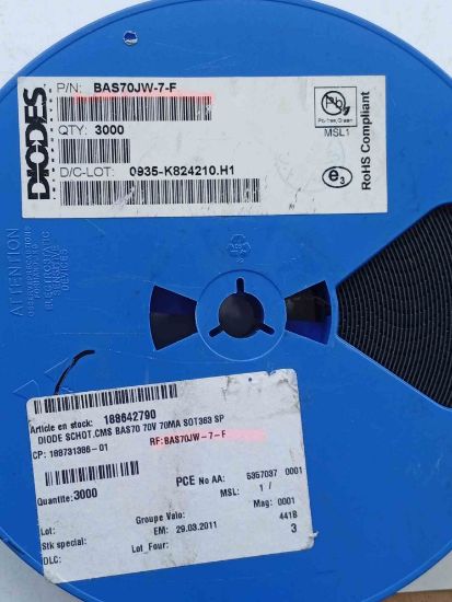 BAS70 DİODES DİYOT resmi