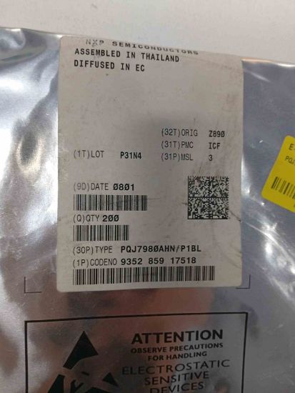 PQJ7980AHN/P1BL NXP ENTEGRELER resmi