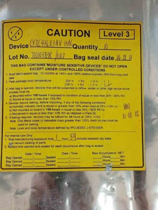 CY7C43683AV-15AL resmi