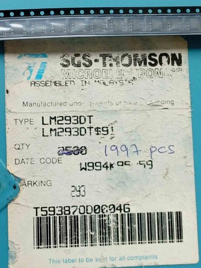 LM293DT ENTEGRELER resmi