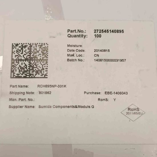 RCH895NP-331K 330uH 0,39A 8.3x8.3x9.5 KONDANSATÖR TİPİ BOBİN resmi