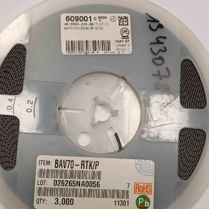 BAV70-RTK/P SOT23 TE DİYOT resmi
