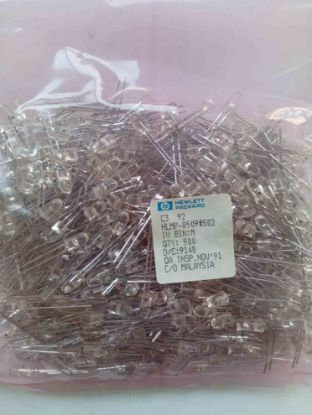 HLMP8509 LED OPTO  CLEAR Green LED T-1 3/4 5MM Indication Discrete 3V Radial resmi