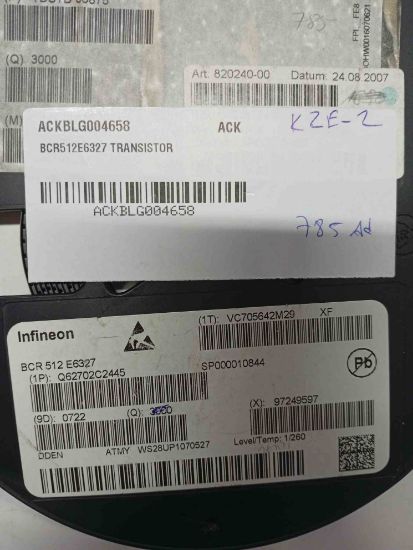 BCR512E6327 TRANSİSTÖR resmi