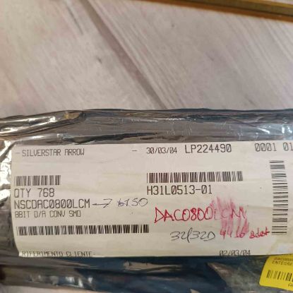 DAC0800LCM SOIC16 NSC SMD ENTEGRELER resmi