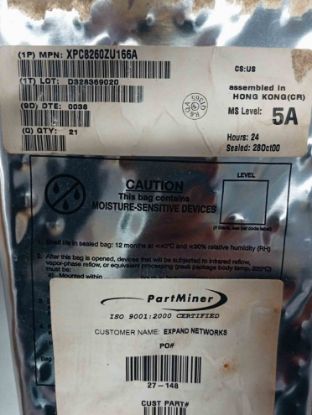 XPC8260ZU166A MOTOROLA ENTEGRELER resmi