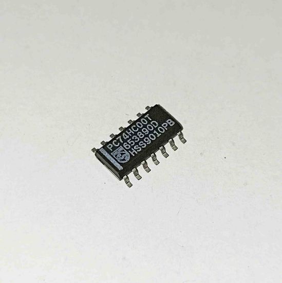 PC74HC00T SMD PHILIPS 74 SERİSİ ENTEGRELER resmi