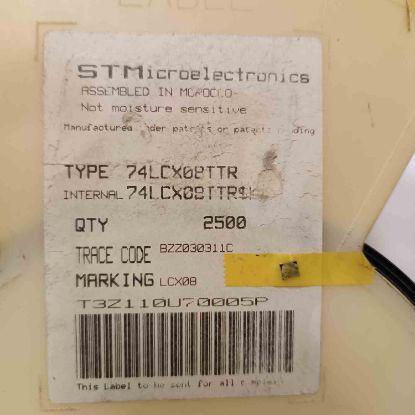 74LCX08TTR TSOP14 74 SERİSİ ENTEGRELER resmi