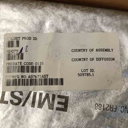 AD7671AST ENTEGRELER resmi