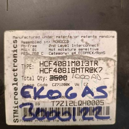 HCF4081M013TR SOIC14 ST ENTEGRELER resmi