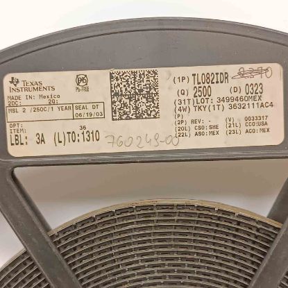 TL082ID SOIC8 TEXAS SMD ENTEGRELER resmi