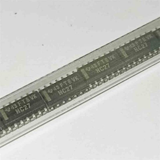 74HC27 SOIC14 TEXAS 74 SERİSİ ENTEGRELER resmi