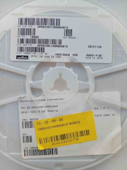 GRM0335C1H6R0DA01D MURATA resmi