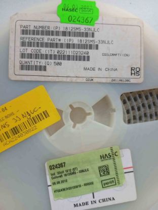 1812SMS33NJLC ROHS resmi