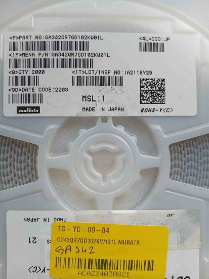 GA342QR7GD102KW101L MURATA resmi