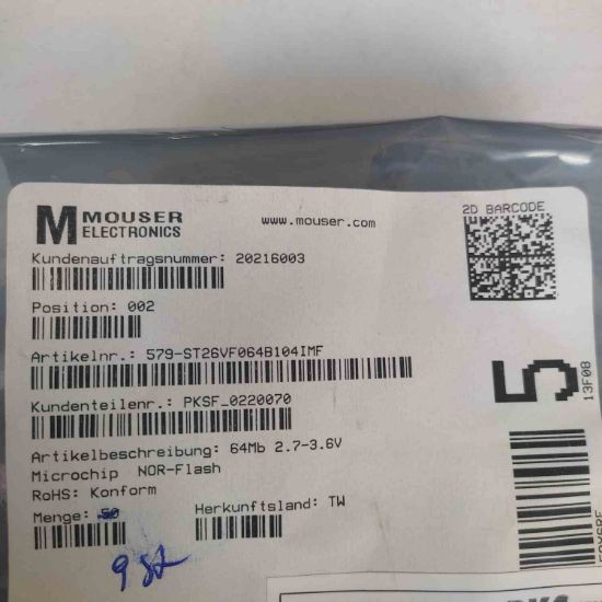 SST26VF064BT-104V resmi