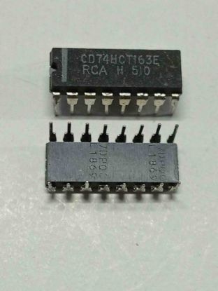 CD74HCT163E DIP RCA 74 SERİSİ ENTEGRELER resmi