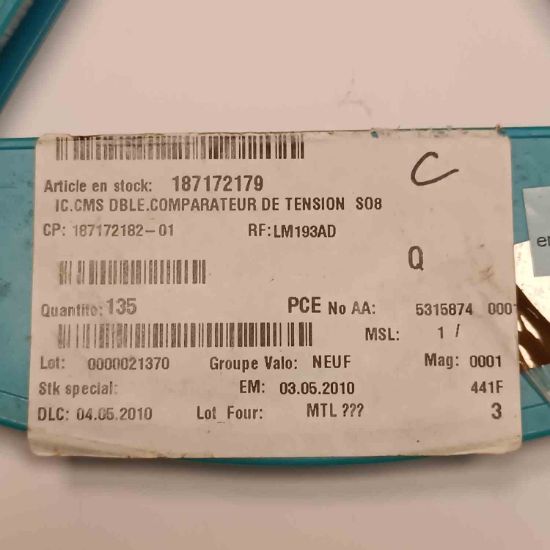 LM193AD SOIC8 TEXAS  ENTEGRELER resmi