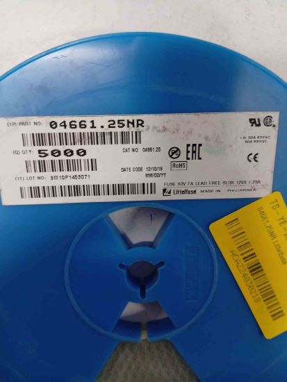 04661.25NR Littelfuse 63V 1.25A FA SLIM resmi