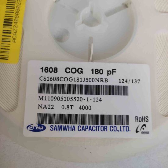 CS1608COG181J500NRB 180pf resmi
