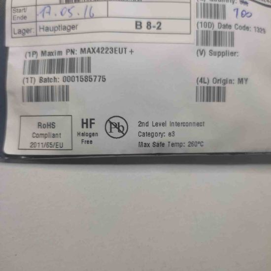 MAX4223EUT resmi