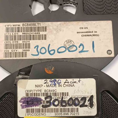 BC849C NXP SMD TRANSİSTÖR resmi