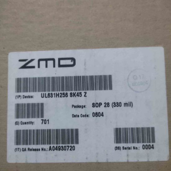 UL631H256SK45Z resmi