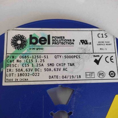 0685-1250-S1  1.25A 63V SMD Solder Pad 1206  resmi